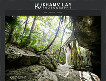 Tablet Screenshot of khamvilayphotography.com